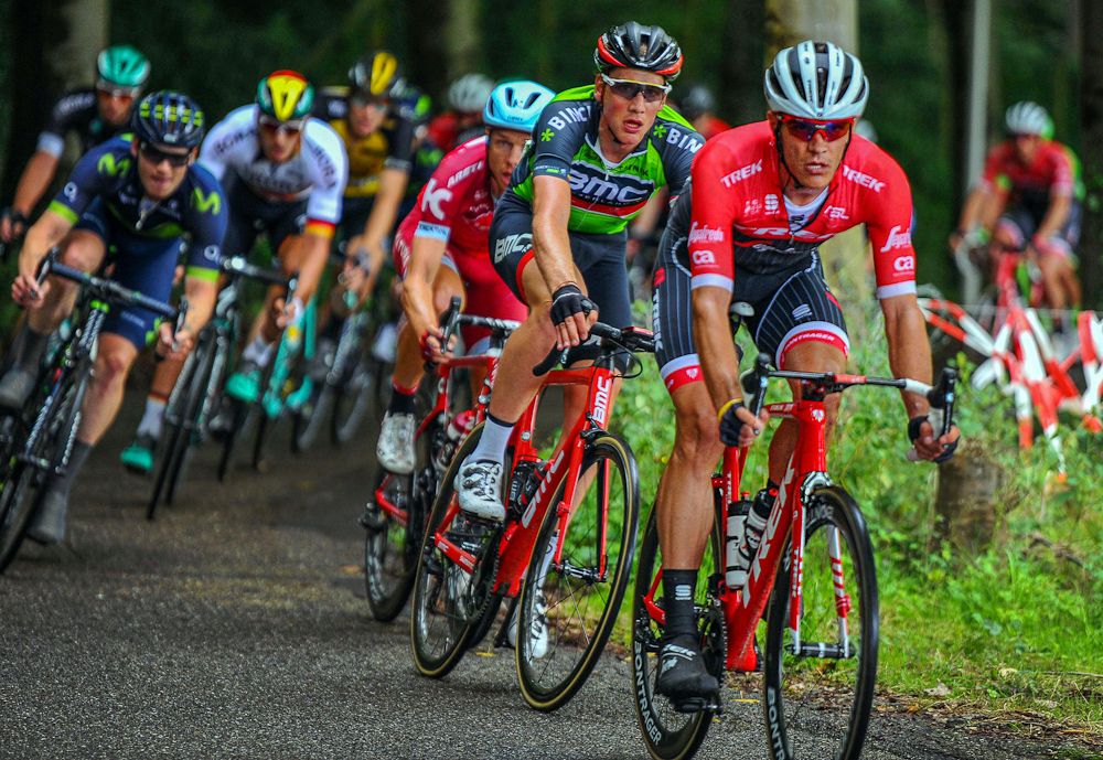 Japser Stuyven at the head of affairs at the BinckBank Tour