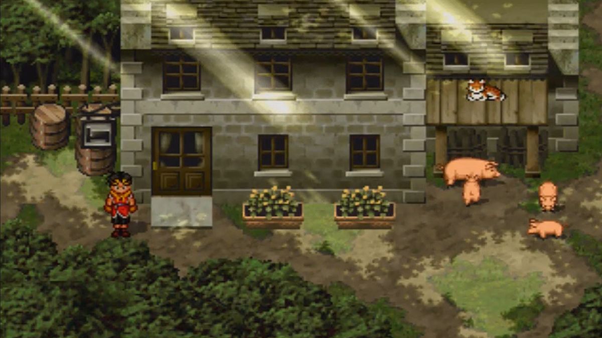 The White Deer Inn in the Suikoden game