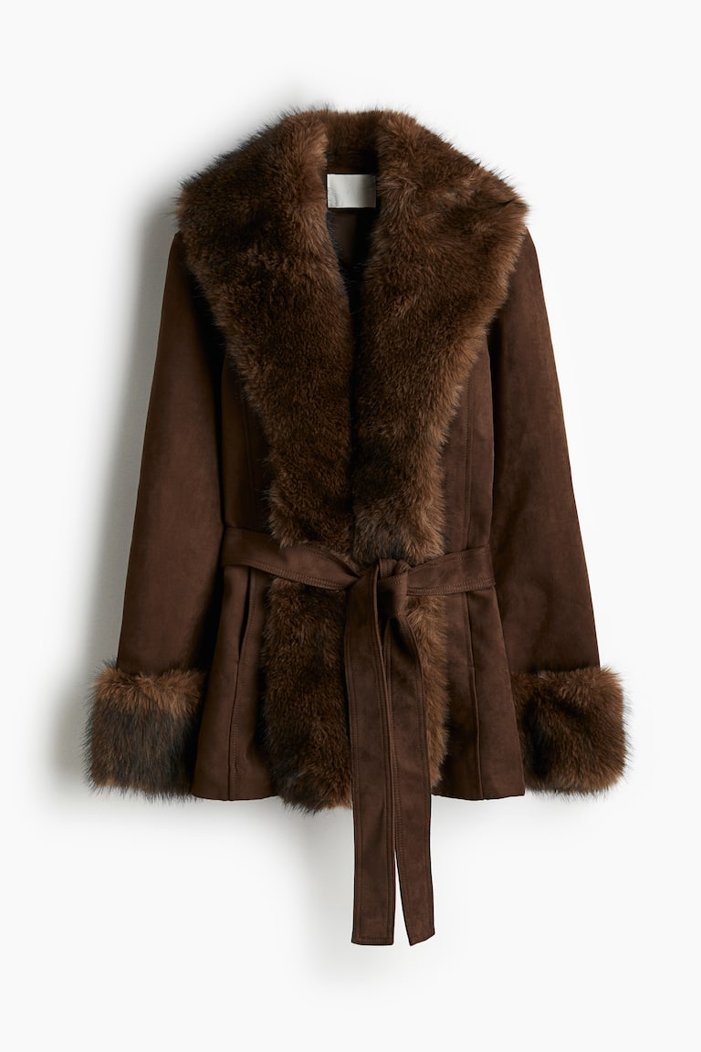 Tie-Belt Coat