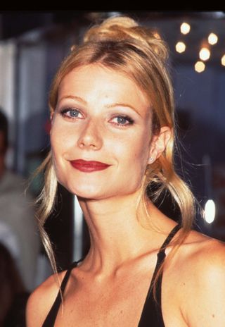 Gwyneth Paltrow wears OTT tendril hairstyle for an embarrassing hair trends from the '90s round-up