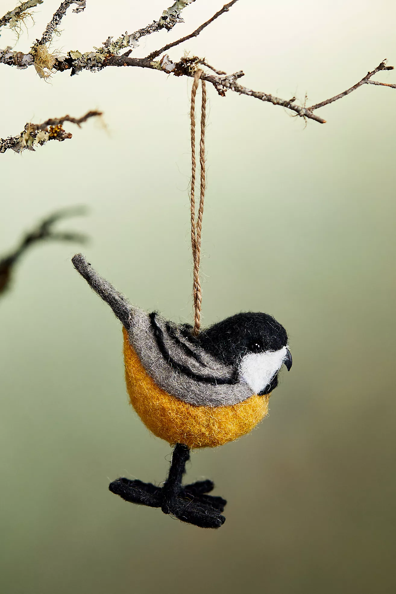 Woodland Bird Felt Critter Ornament