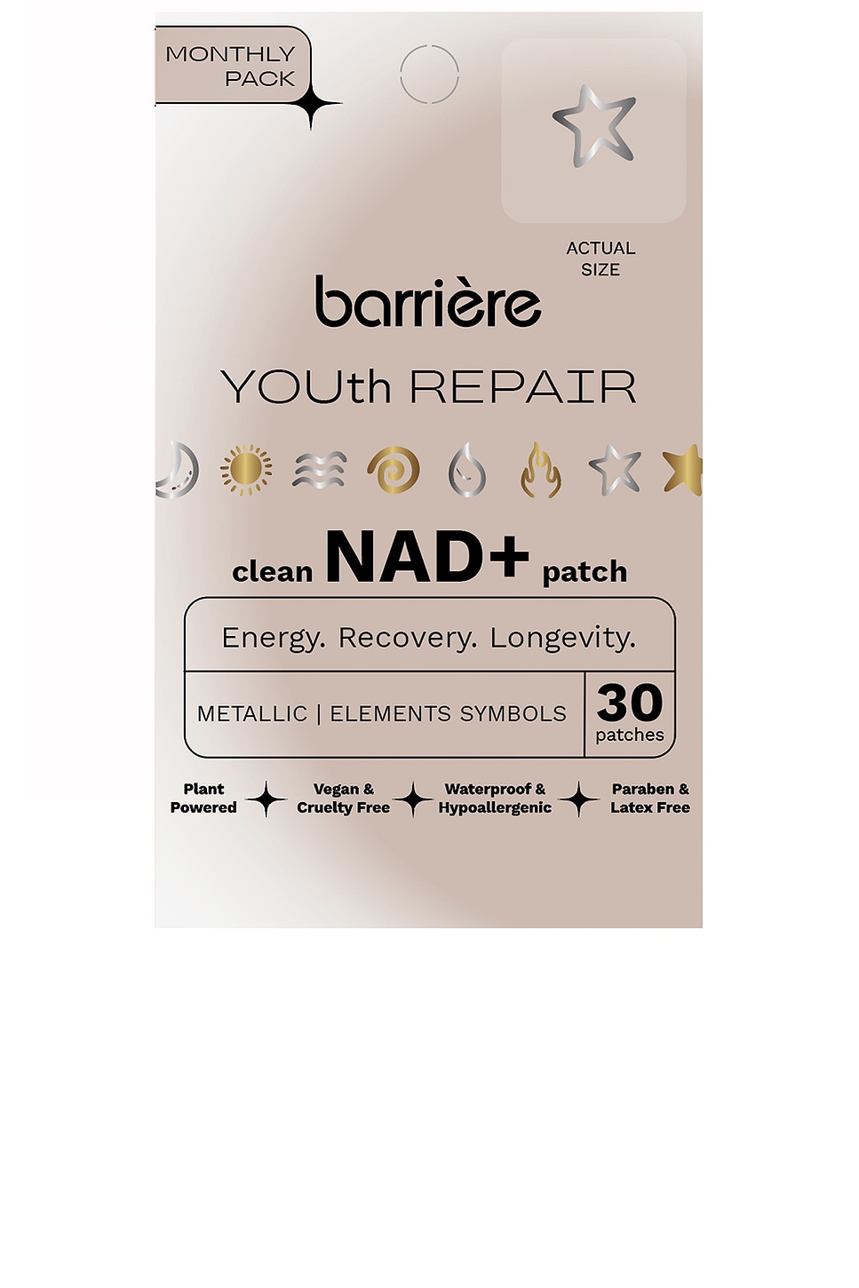 Youth Repair Nad+ Patch 30 Pack