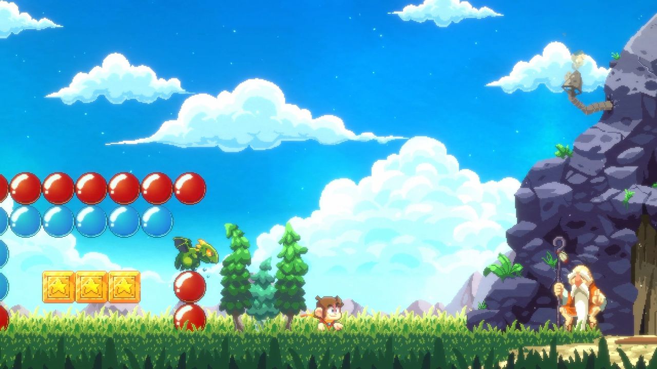 Alex Kidd In Miracle World Dx Screenshot