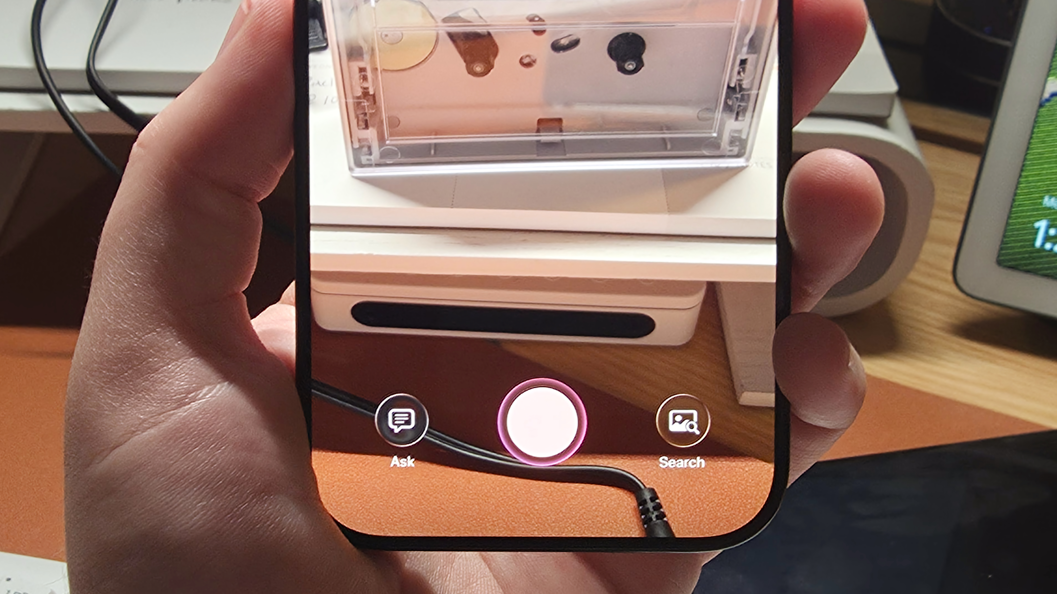 Visual Intelligence in iOS 26 on an iPhone Air.