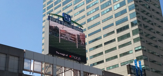 Aerva to Drive LED Display at Fountain Square