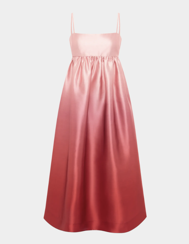ALEMAIS Inez Ombre Midi Dress