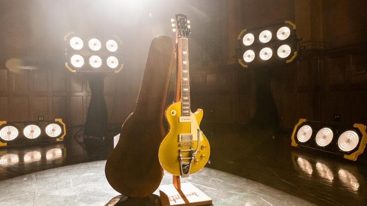 Gibson Murphy Lab Sergio Vall&igrave;n Gold Top Les Paul Standard