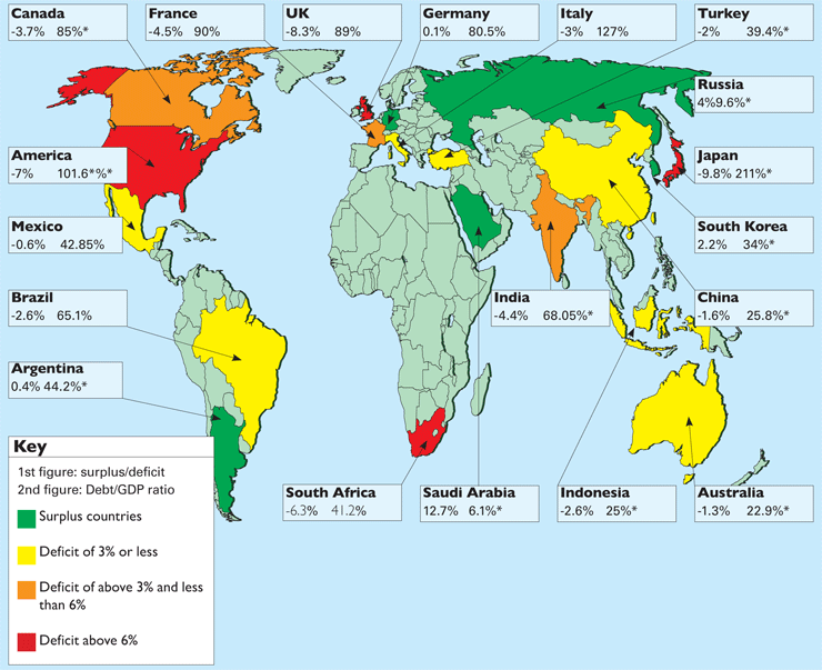 MoneyWeek map: The world's biggest spenders | MoneyWeek