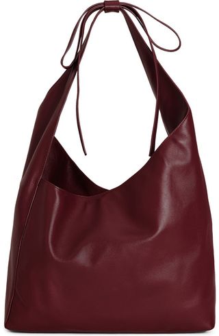 Medium Vittoria Leather Tote