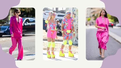 Celebrities and street style infliuencers showing us what is barbiecore trend