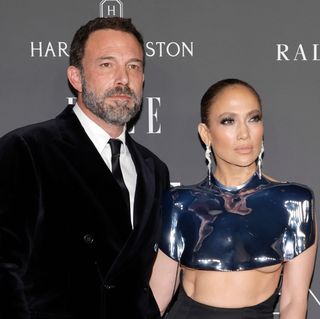 Ben Affleck and Jennifer Lopez attend ELLE's Women In Hollywood Celebration at Nya Studios on December 05, 2023 in Los Angeles, California.