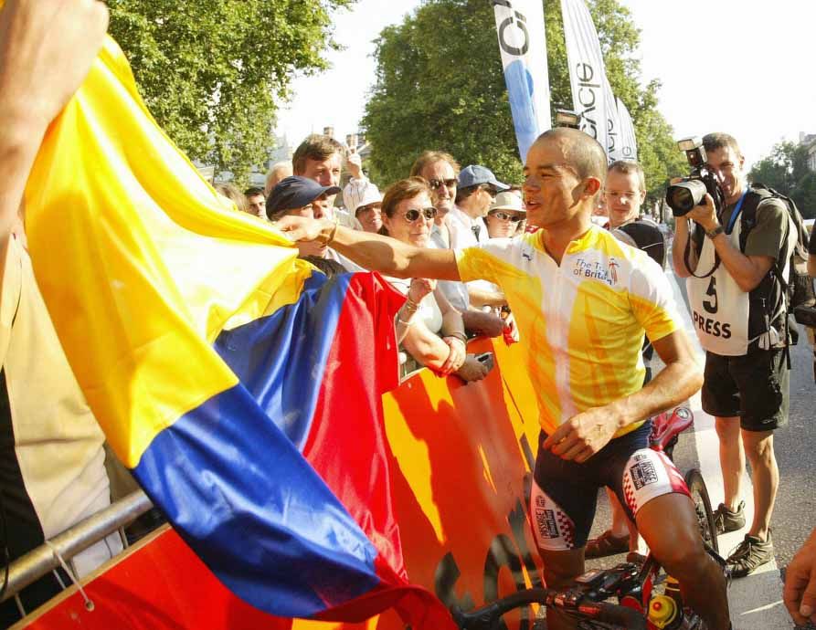 Colombia's Maurico Ardila won the 2004 Tour of Britain, which picked up the baton of the defunct PruTour.