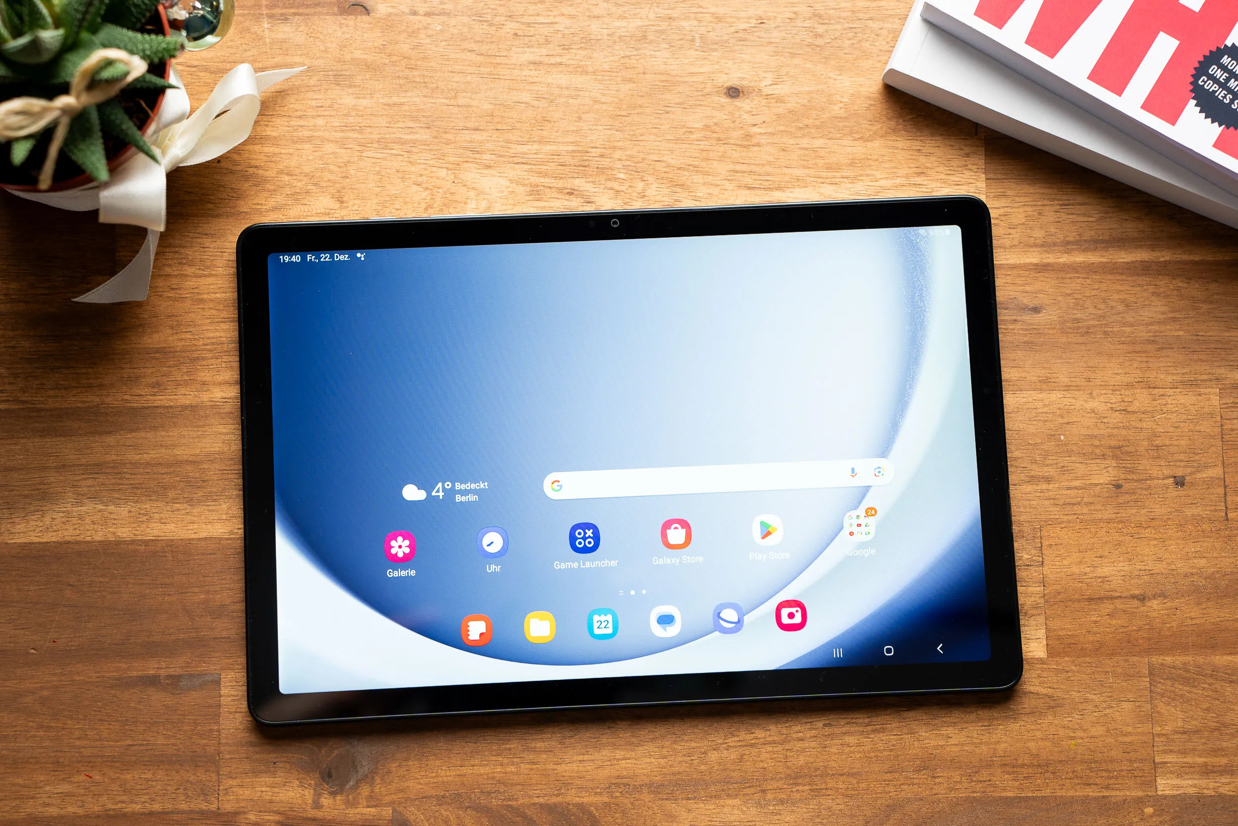 Samsung Galaxy Tab A9 Plus' display