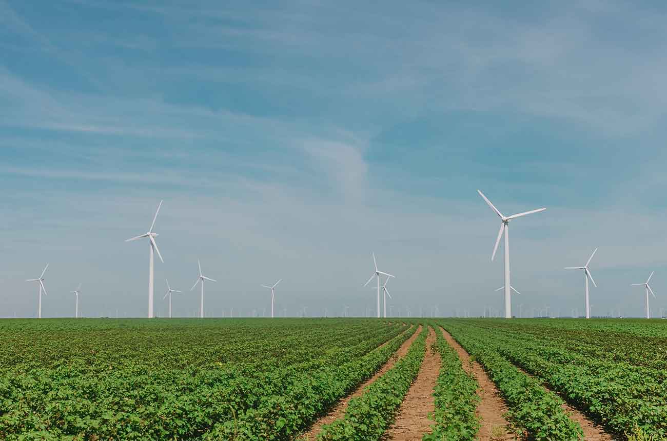 Wind turbines Chablis