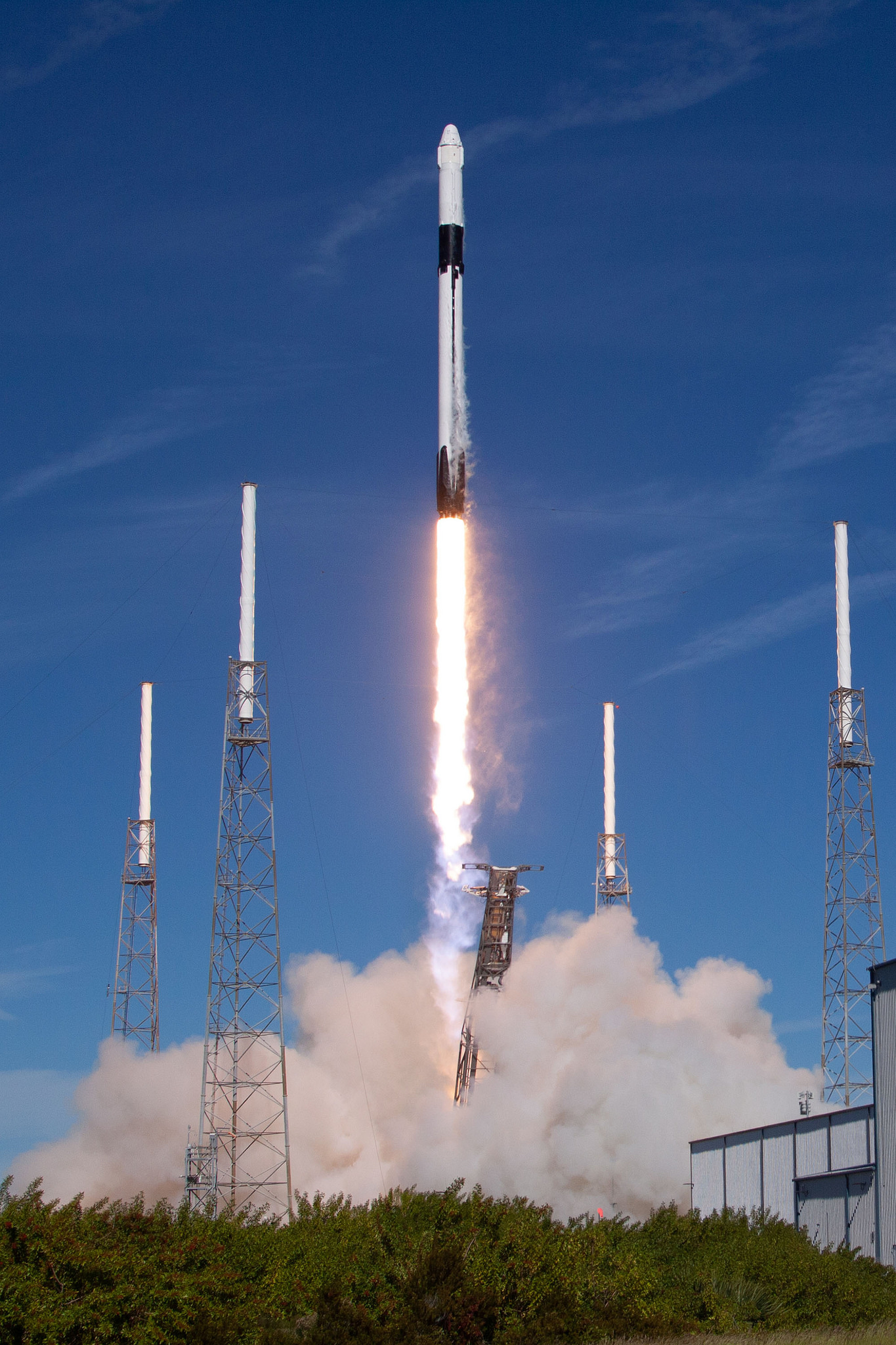 In Photos: SpaceX's Dragon CRS-16 Cargo Launch and Rocket 'Water ...