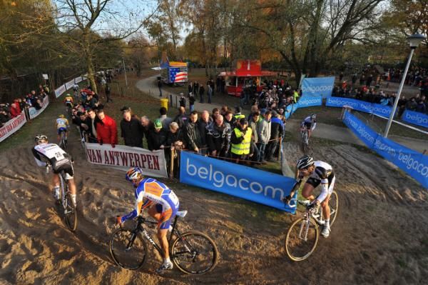 The sand pit provided one of the technical challenges of the day.