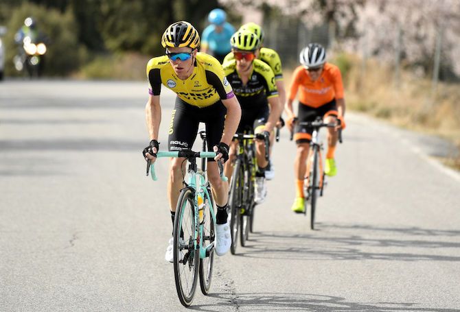 Steven Kruijswijk (Jumbo-Visma) on the attack at the 2019 Ruta del Sol