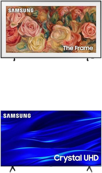 Samsung 43" LS03D&nbsp;QLED 4K The Frame TV:$1,445.98$999.99, includes FREE Samsung 65" TU690T&nbsp;smart TV