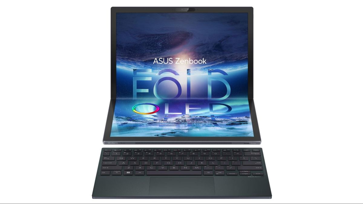 Asus' Zenbook 17 Fold OLED Is Like a Giant Folding-Screen Phone