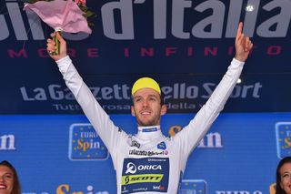 Adam Yates moved into the white jersey