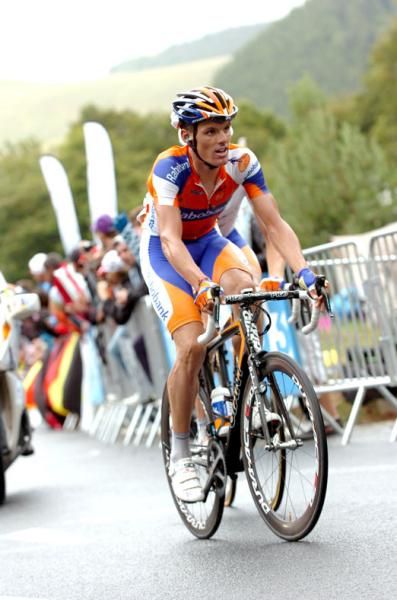 Luis Leon Sanchez (Rabobank) came home with his leader Robert Gesink.