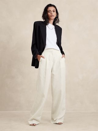 Tencel™ Linen Wide Leg Pants