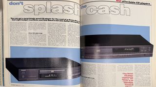 What Hi-Fi? March 1994 CD player test intro spread