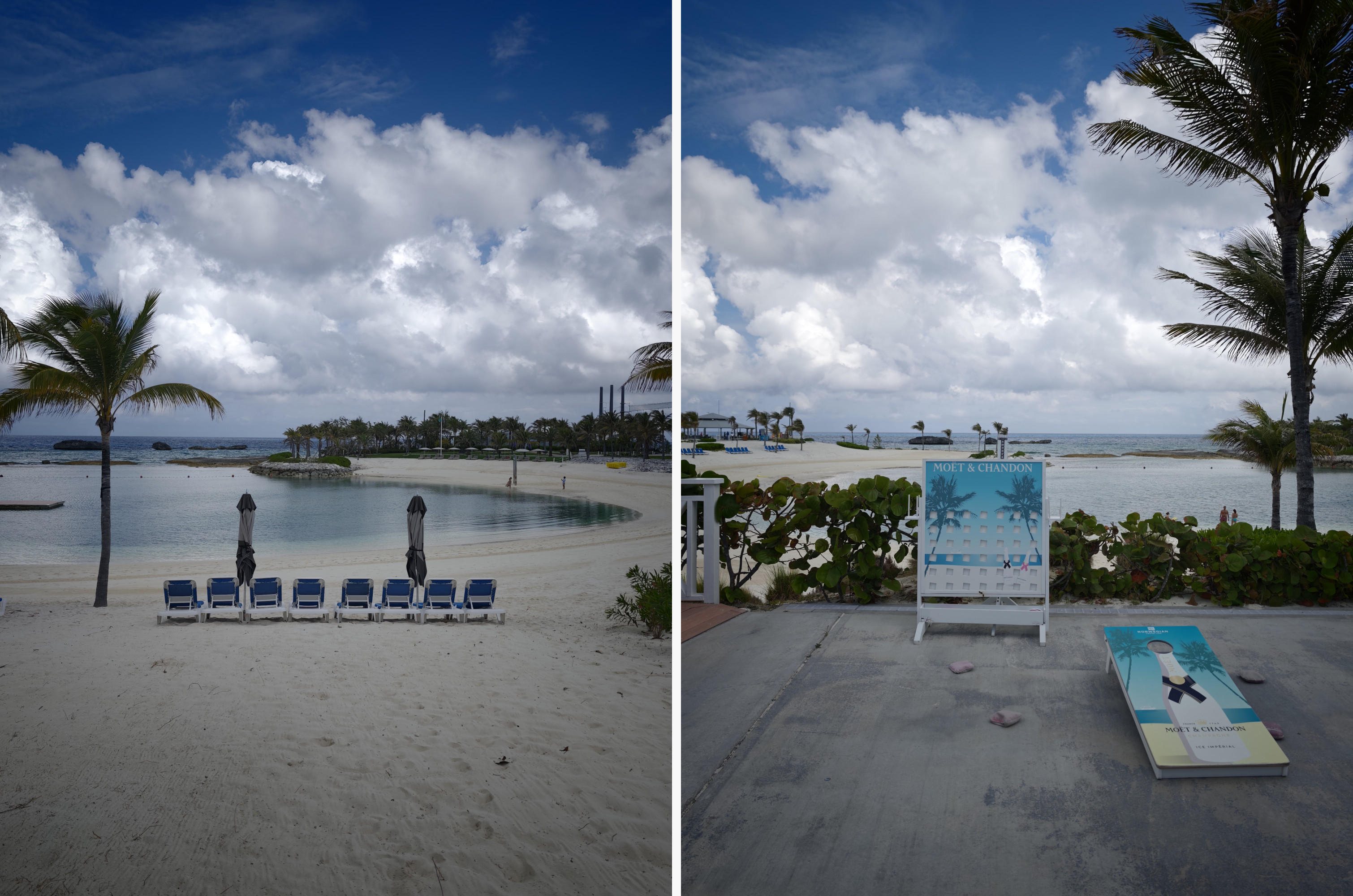 Beach life: Great Stirrup Cay is NCL's own private island