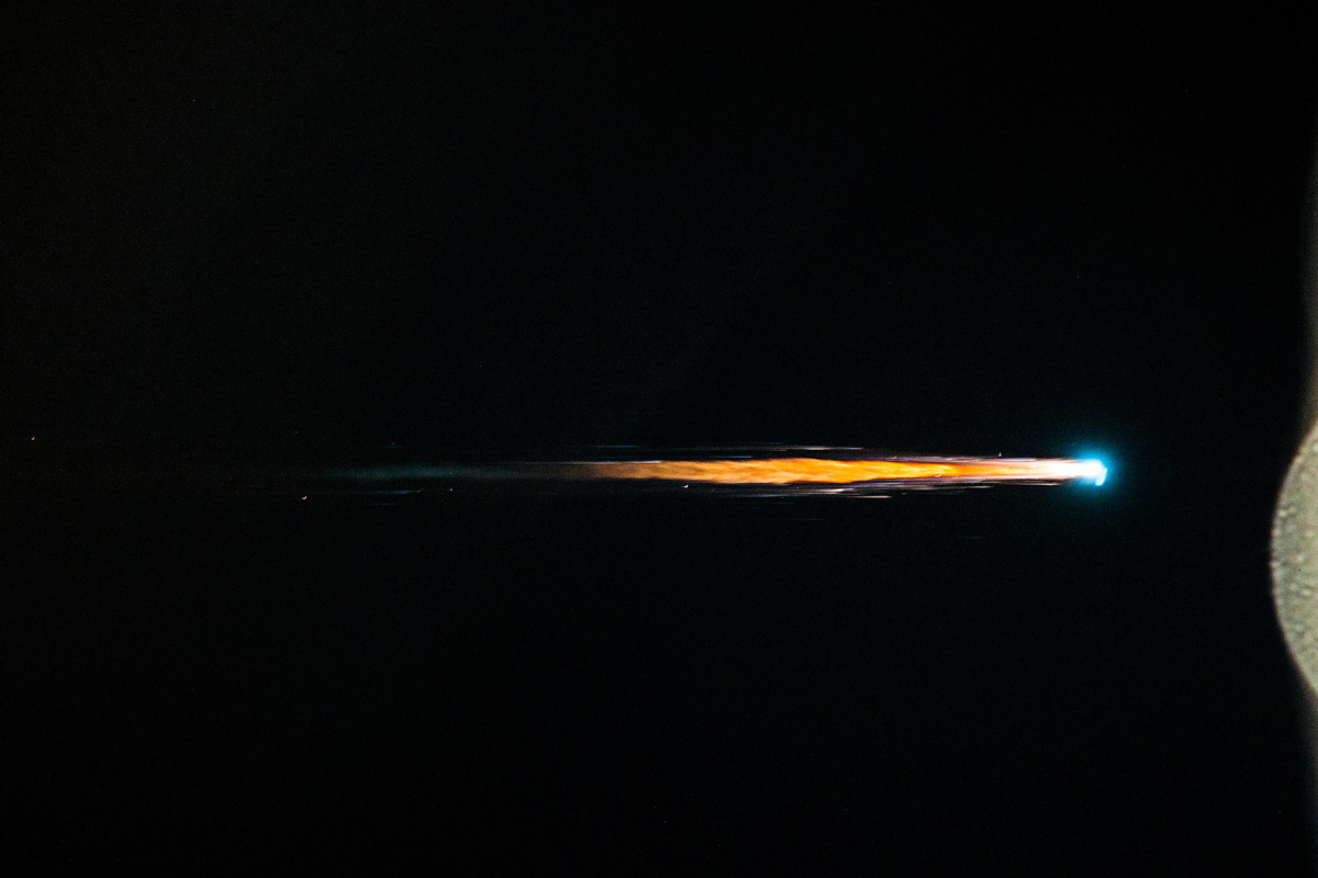 ATV-4 Burns Up