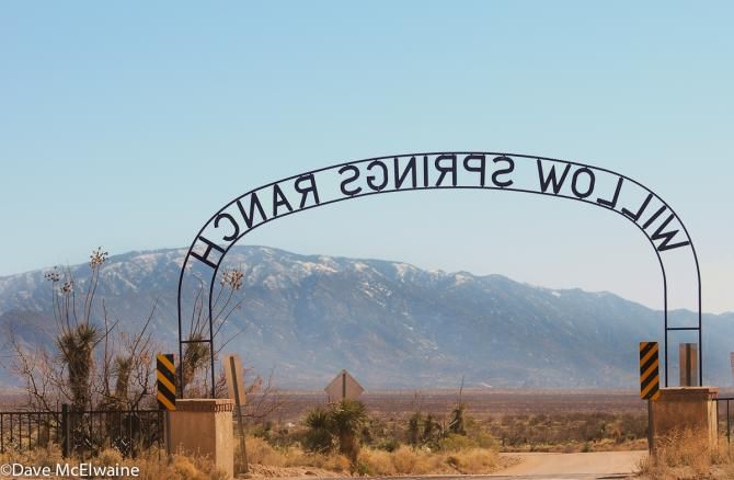 Willow Springs Ranch where the race was held sits just below the Catalina Mountains