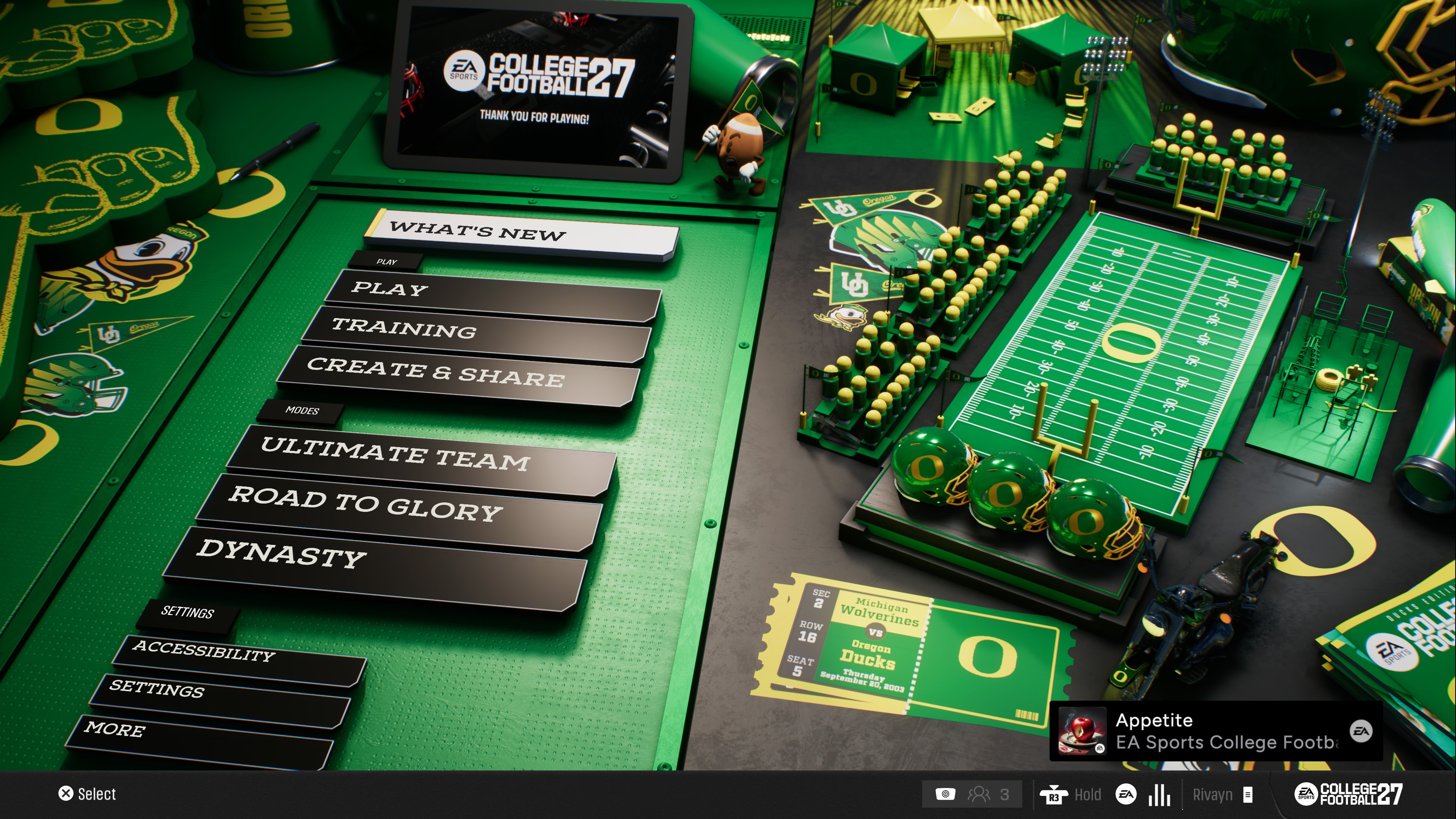 College Football 27 screenshots