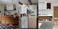 Modern rustic kitchen island ideas