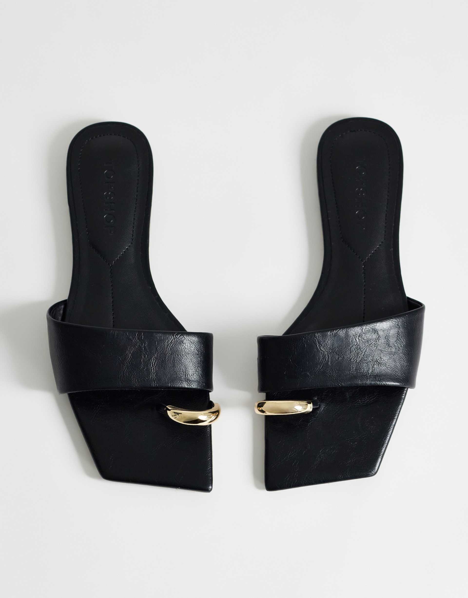 Topshop, Mina Mule Flat Sandal