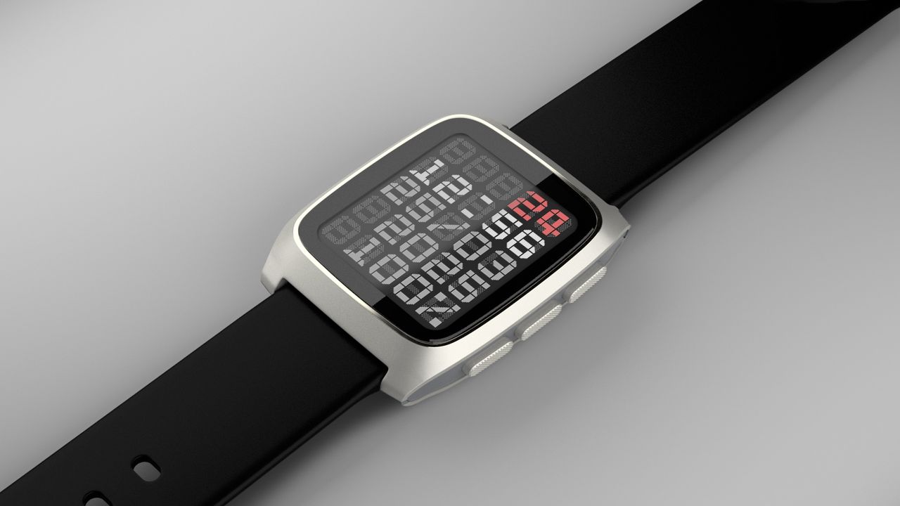 Pebble Time 2 in a variety of angles