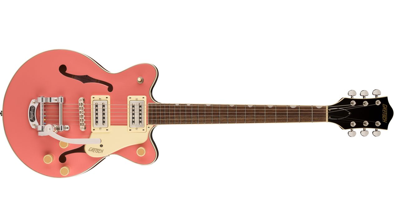The G2655T Streamliner&trade; Center Block Jr. Double- Cut with Bigsby