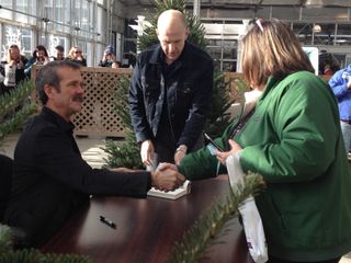 Chris Hadfield At Book Signing