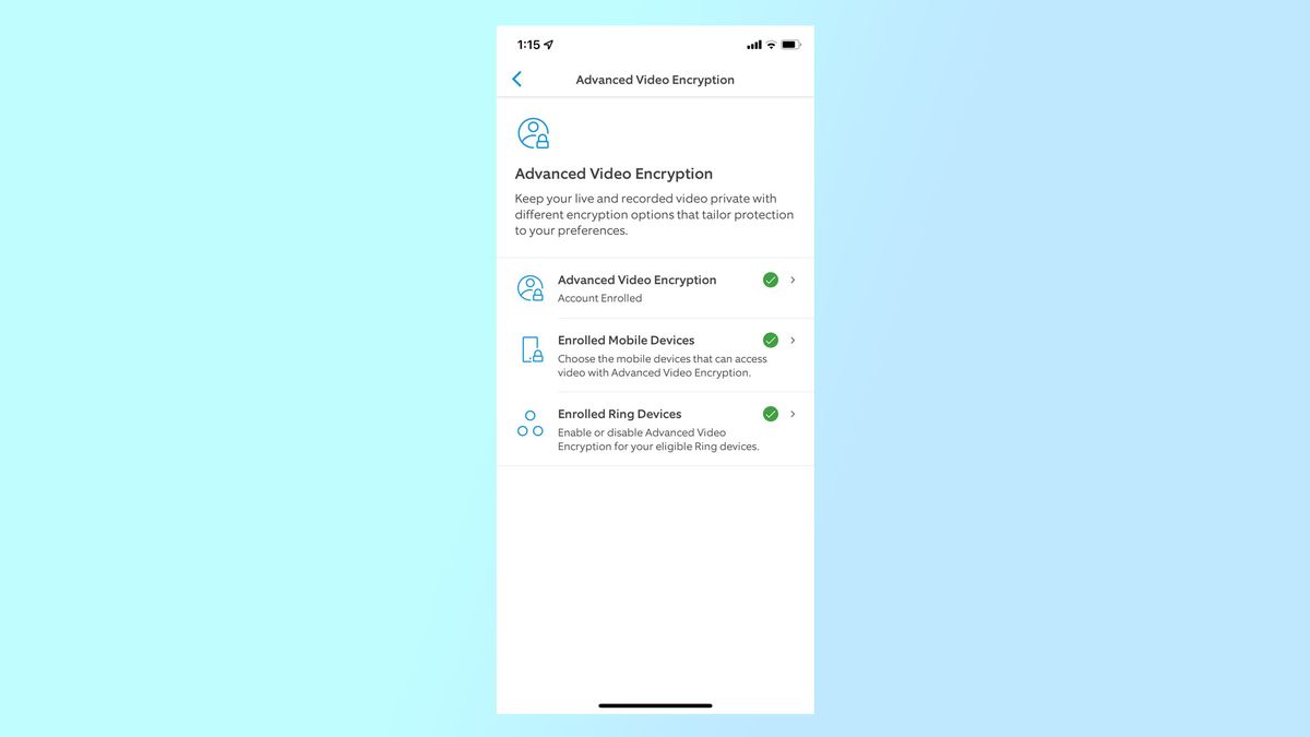 How to turn on endtoend encryption on a Ring Video Doorbell Tom's Guide