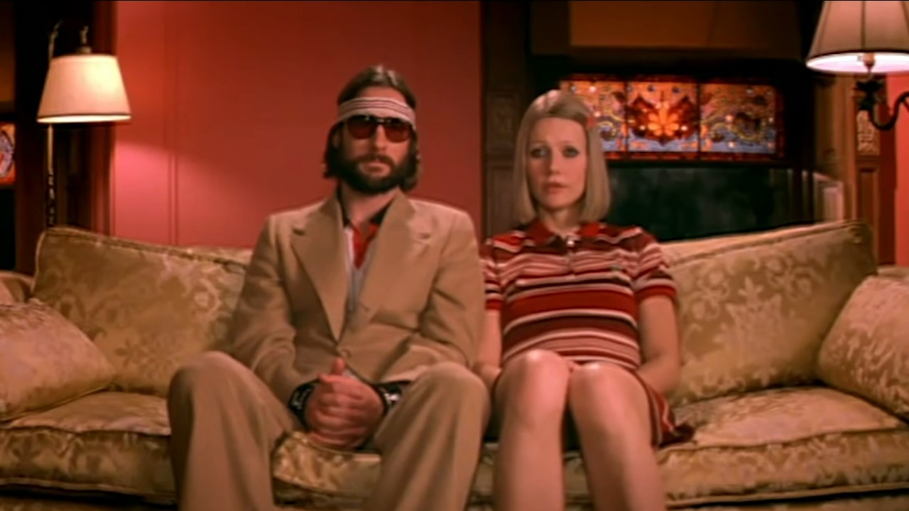 Luke Wilson and Gwyneth Paltrow in The Royal Tenenbaums