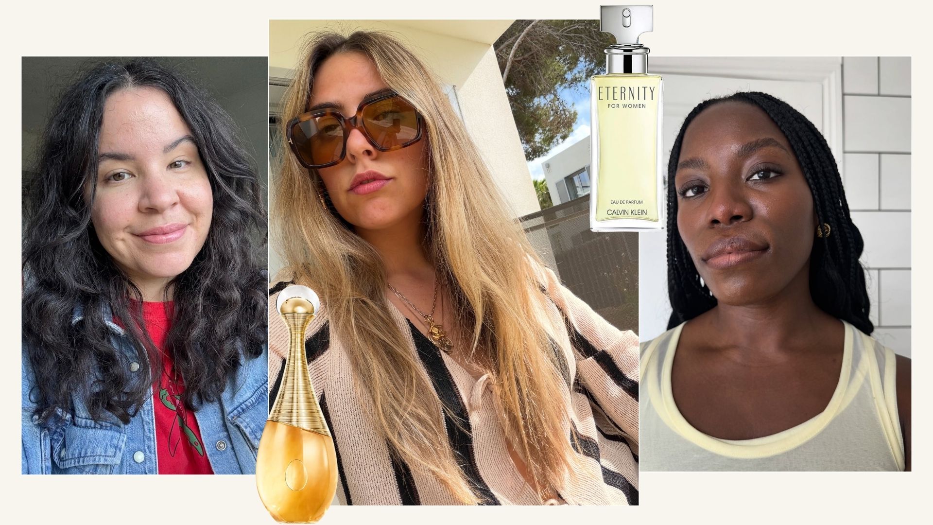 Editors with their nostalgic perfumes