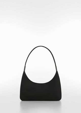 Shoulder Bag With Metallic Details - Women