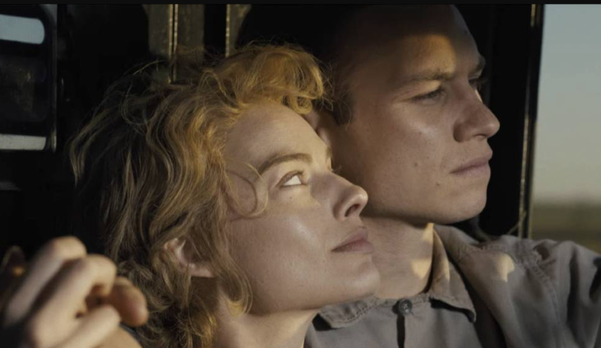Finn Cole and Margot Robbie in Dreamland