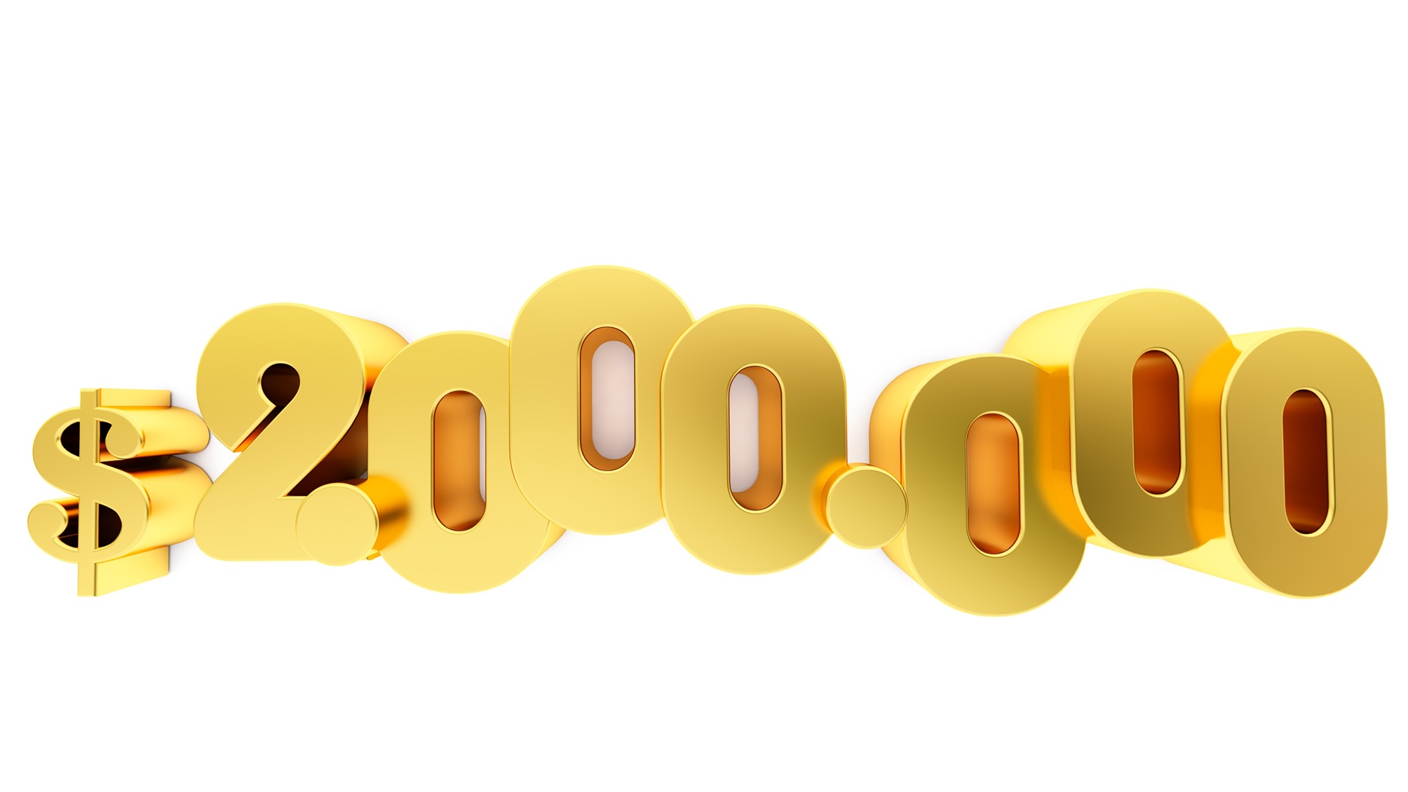 $2,000,000 in gold