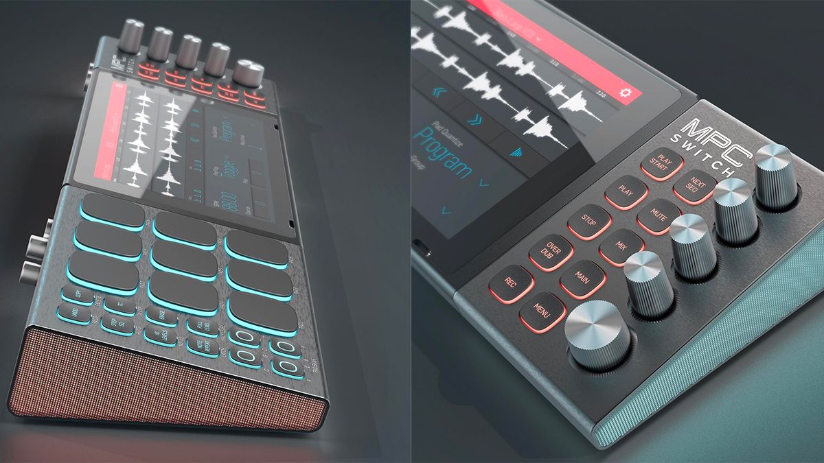 The Nintendo Switch becomes an MPC-style music production studio in new concept design