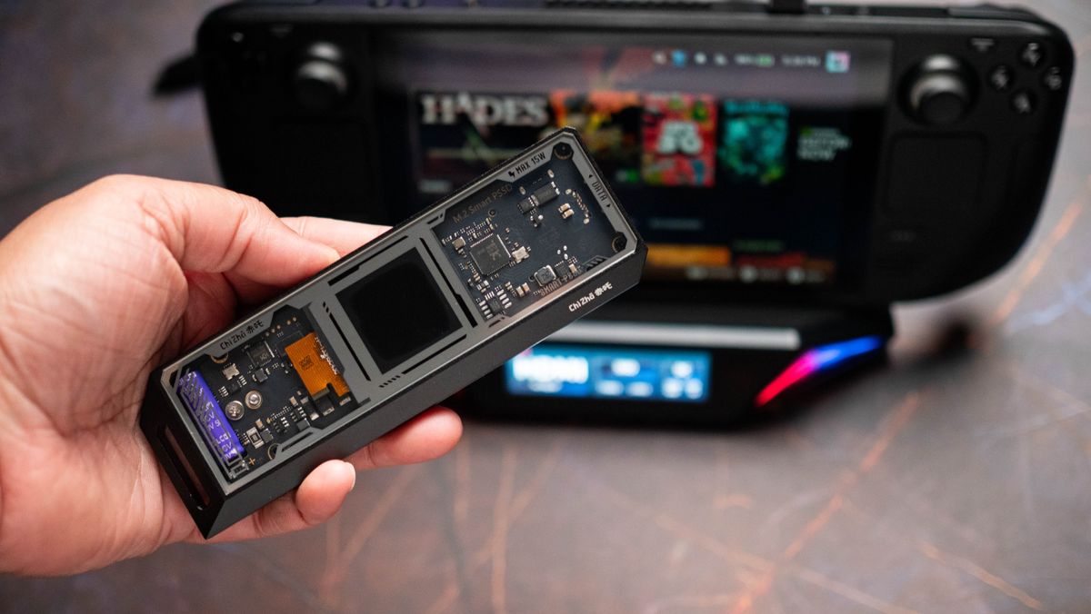 Chizha Mount Ling Dock for Steam Deck review on Windows Central