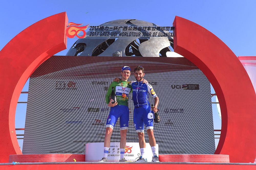 Remi Cavagna and Fernando Gaviria gave Quick-Step Floors another good day out
