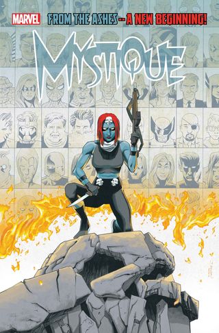 Mystique #1 cover art