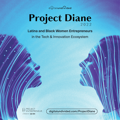 The blue and abstract art cover for the Project Diane 2023 report.