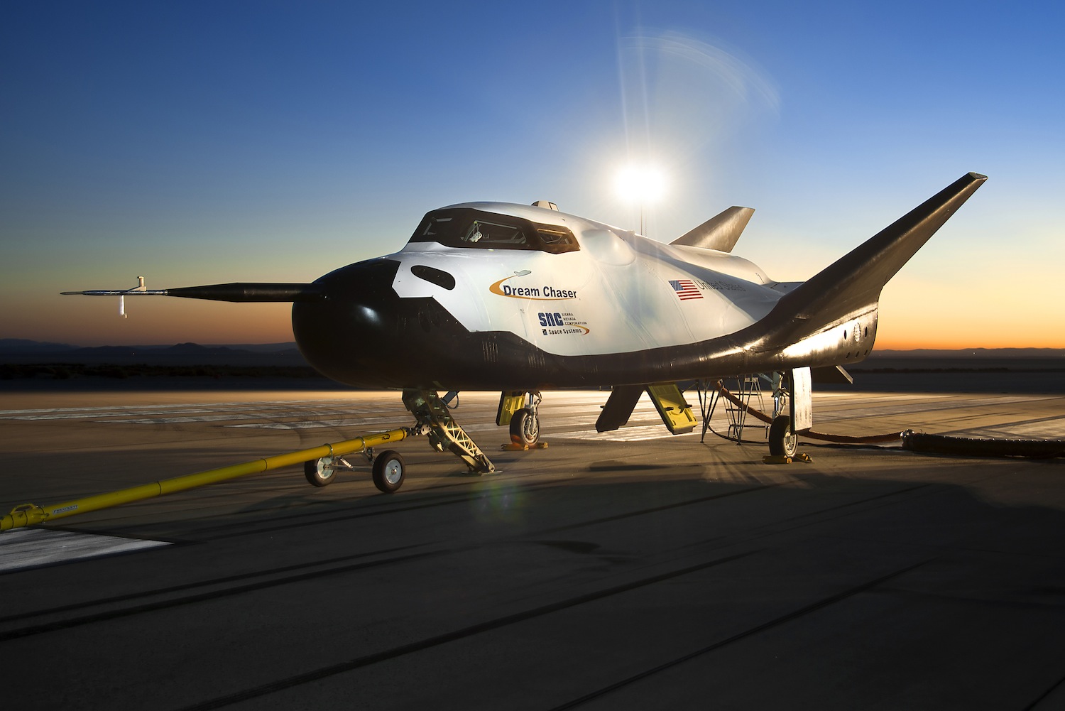 Dream Chaser Space Plane Passes Runway Tests