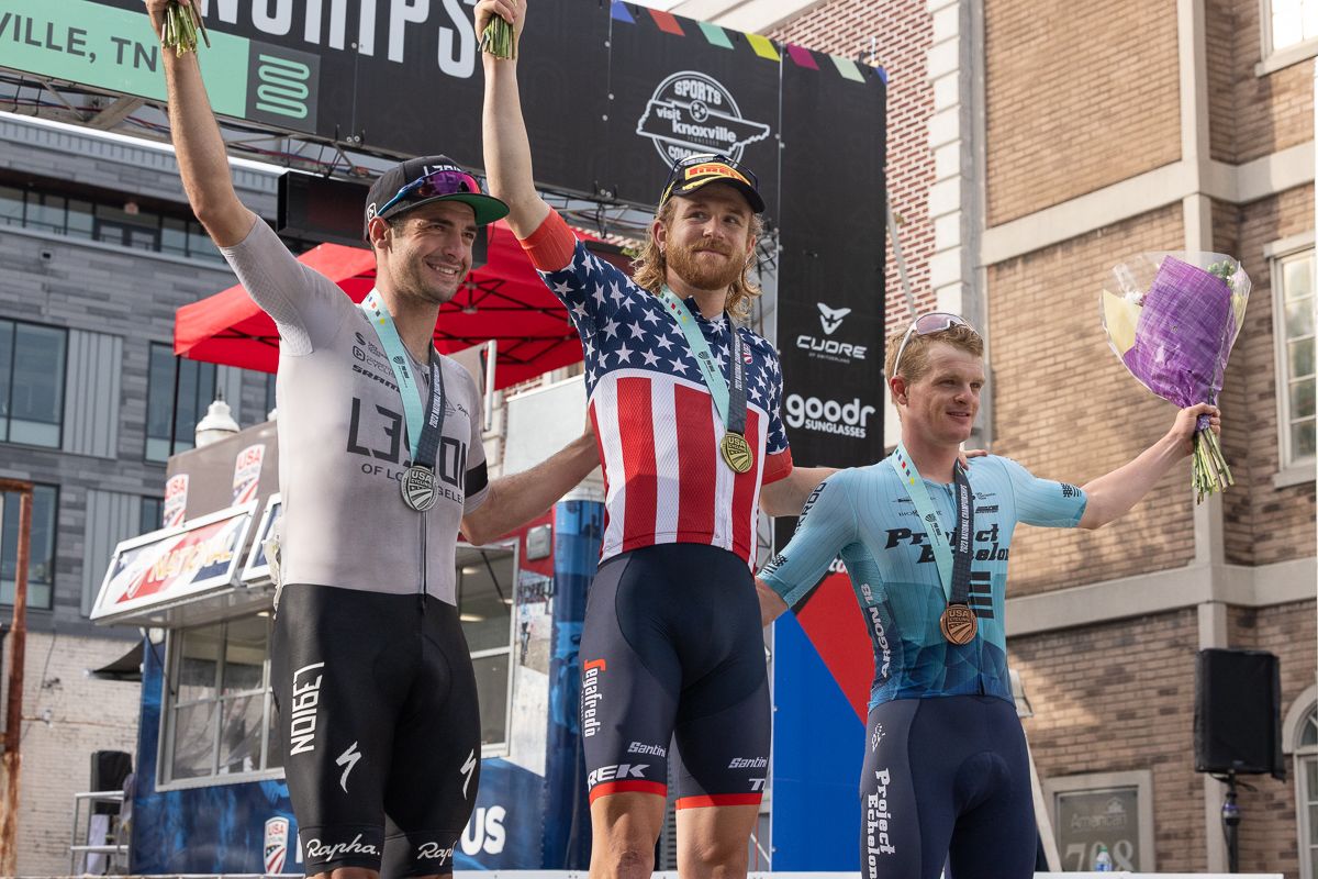 Men's pro podium.