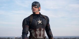 Chris Evans as Captain America in Civil War